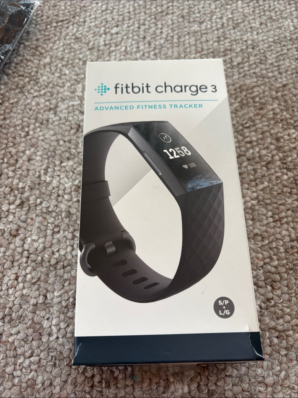 fitbit Charge 3 Fitness Tracker - Black
